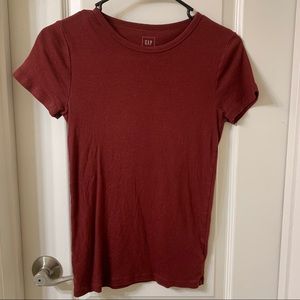 Maroon Red Tee Shirt
